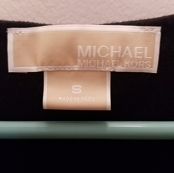 Michael Kors Black Sleeveless Wrap Blouse - Picture 3 of 4